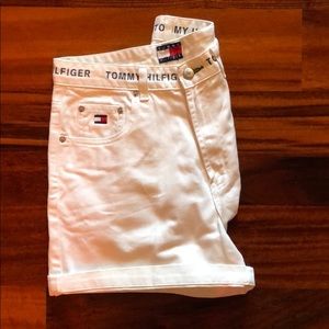 ‼️ TOMMY HILFIGER ‼️ White Jean High Rise Shorts